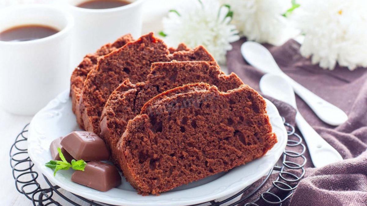 Кекс с какао в духовке