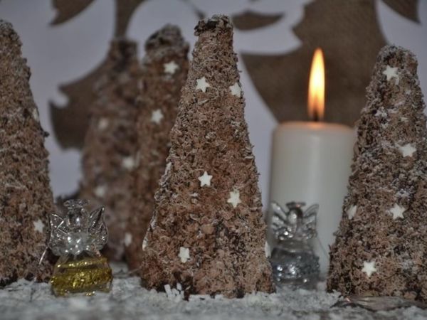 Мини-чизкейки «Елочки»
